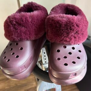 WOMENS FUREVER CRUSH LINED CLOG size 7